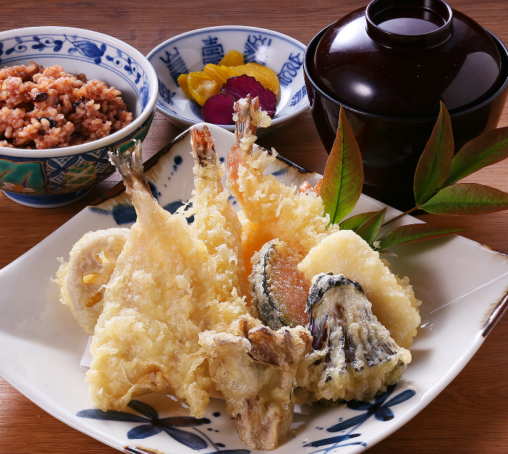 揚げたて天ぷら定食